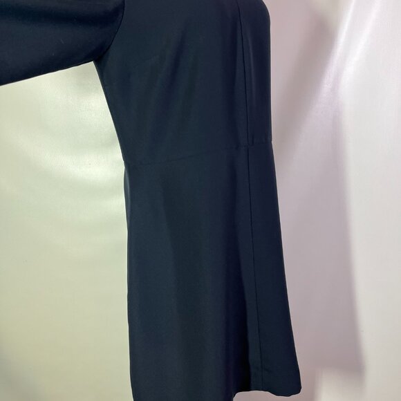 Banana Republic Size 12 Navy Blue Dress Back Zip - Picture 11 of 16